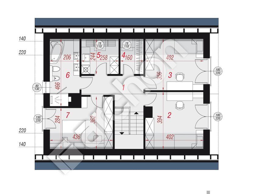 Dom z garażem - zdjęcie 4