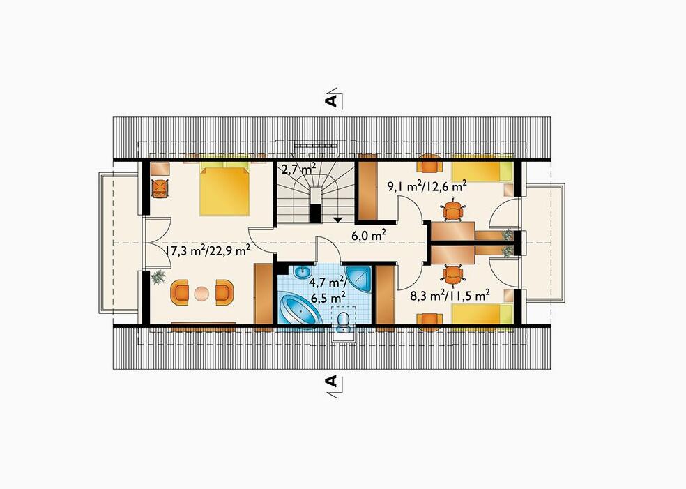 Funkcjonalny dom z tarasem - zdjęcie 4